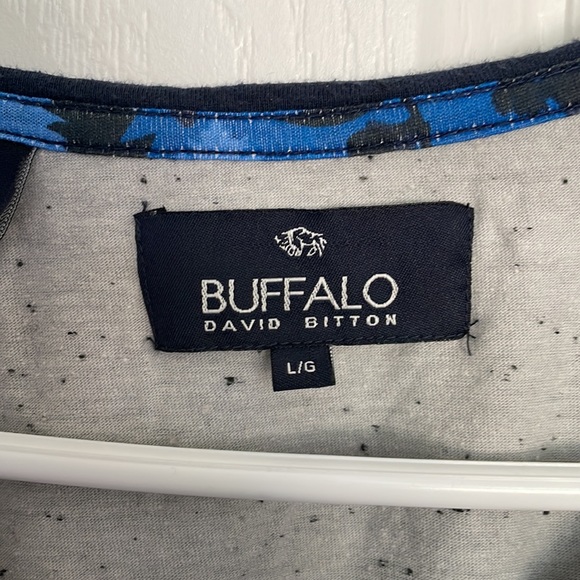 Buffalo long sleeve two tone shirt - Picture 5 of 6